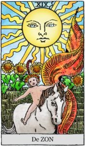 De Zon, 19, Grote Arcana, tarot, toekomstvoorspelling, voorspelling, toekomst